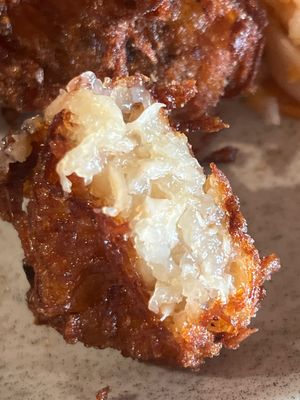 Vegan fried ‘chicken’ (mushroom)  at Felix For Goodness in Brisbane