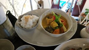 Vegan curry at Vegan Zone in Hoi An