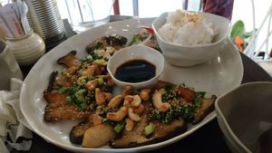 Mushrooms at Vegan Zone in Hoi An