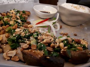 something yum at Vegan Zone in Hoi An