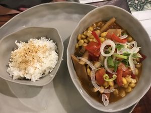 Coco chickpeas at Vegan Zone in Hoi An