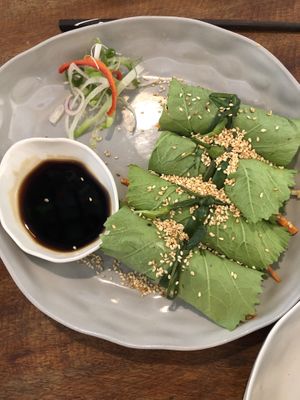 Mustard Rolls at Vegan Zone in Hoi An