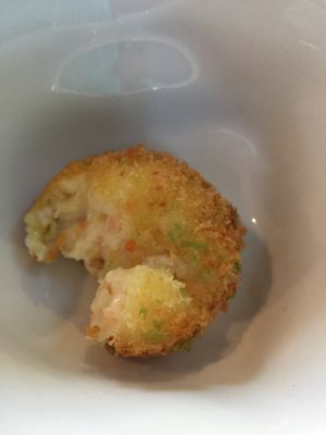 Potato cake at Vegan Zone in Hoi An