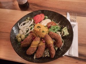 Fried avocado bowl at Exotiko -  Eat Creative in Augsburg