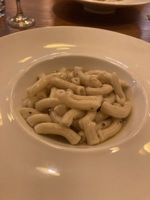 Pasta using foraged sea items. Trippy but incredible.  at Hillside Kitchen & Cellar in Wellington