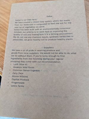  at Hillside Kitchen & Cellar in Wellington