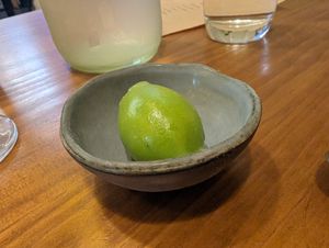 This cucumber sorbet was a standout at Hillside Kitchen & Cellar in Wellington