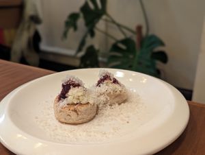 Vegan cheese 😍 at Hillside Kitchen & Cellar in Wellington