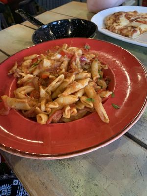 Vegetable pasta  at Pizza Con in Kos