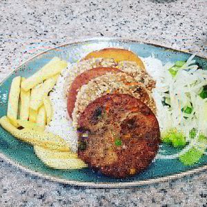 Mix vegan at Pizza Con in Kos