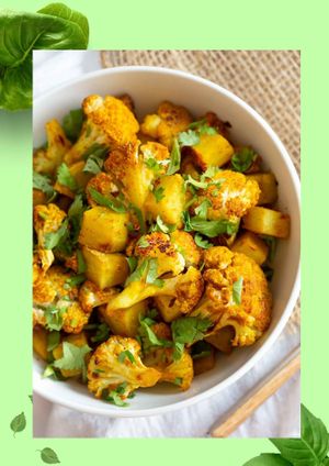 Aloo Gobhi at Mayur Indian Kitchen in Taipei