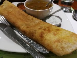 masala dosa at Mayur Indian Kitchen in Taipei
