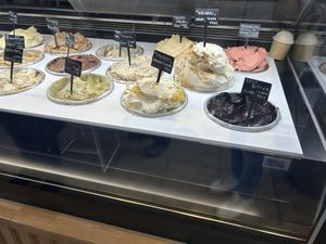 A good selection of icecream  at Vegan Food Tour Athens in Athens
