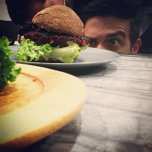 Burger at Vegan Food Tour Athens in Athens