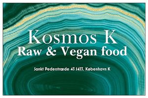 Little café serving pure vegan and organic food. All is home made with love. Best juice in town. at Kosmos K in Copenhagen