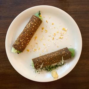 Raw Vegan Wraps at Kosmos K in Copenhagen