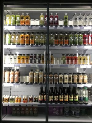 Delicious drinks to go  at Juicebaby in West London