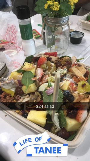 Price by the pound  at The Salad Station in Hattiesburg