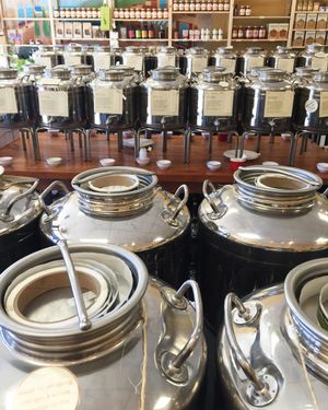 Olive del Mondo fustis. at Olive del Mondo in Providence