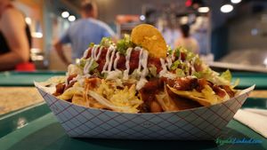 Pic I took at Jazzy Vegetarians' restaurant in Sanctuary Brewing.  at Neofilm in Shelby