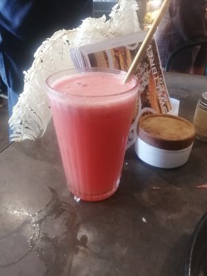 Watermelon juice at Sweet Brew & Co in Darwin