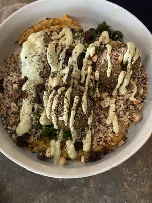 Falafel bowl   at Sweet Brew & Co in Darwin