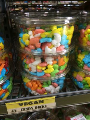 Candy ducks at Rishon Foods in Balaclava