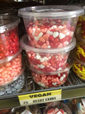 Heart candy at Rishon Foods in Balaclava