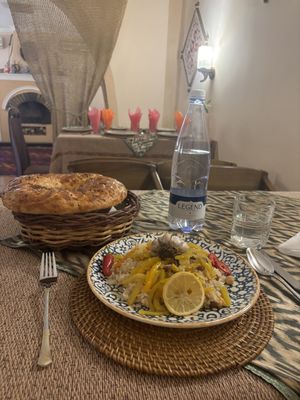   at Old City Restaurant in Samarkand