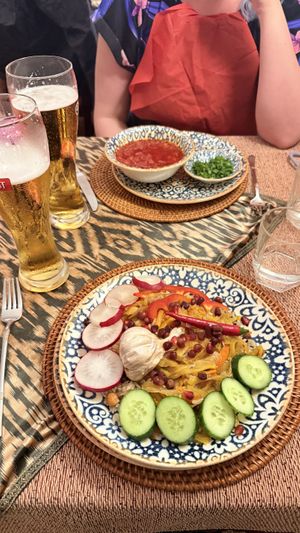   at Old City Restaurant in Samarkand