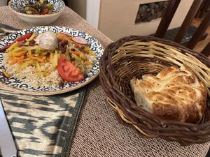  at Old City Restaurant in Samarkand