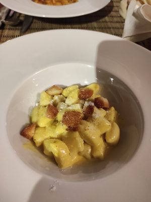 Gnocchi at La Cullera in Alghero