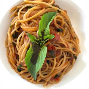 Pasta “Arrabiata” at Siesta in Tashkent