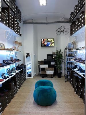 Store in LxFactory at Nae Vegan Shoes in Lisbon