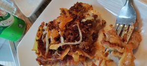 Lasagna at VelTree in Charlotte