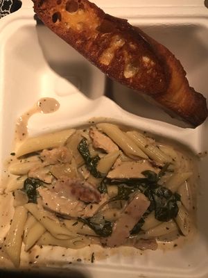 Absolutely amazing vegan chicken Alfredo! I love Veltree and have tried so many of there menu options so you won’t be disappointed with what you order here.  at VelTree in Charlotte