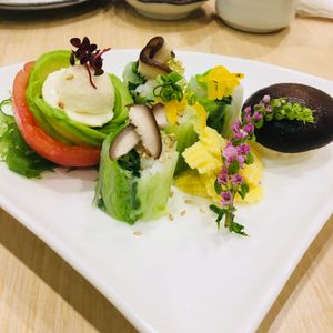 vegan sushi at Sushi Ki in Kowloon