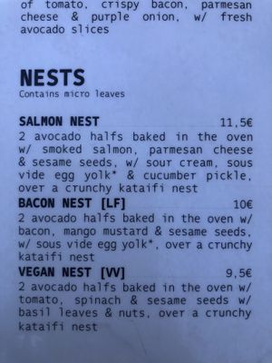 VV = vegan   at Fauna & Flora in Lisbon