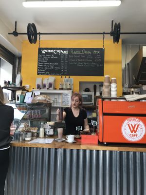 Cashier at WokeCup Cafe in Dublin