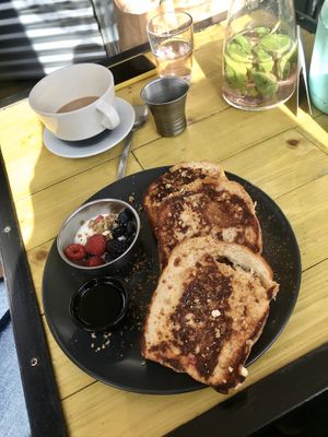 French toast at WokeCup Cafe in Dublin