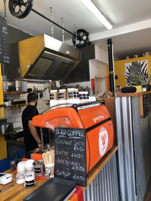 Interior  at WokeCup Cafe in Dublin