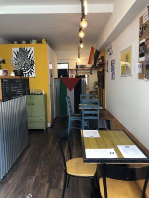 Interior  at WokeCup Cafe in Dublin