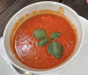 Tomatensuppe  at Giuseppe e Amici in Rosenheim