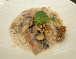 Gnocchi mit Pilz Rahm  at Giuseppe e Amici in Rosenheim