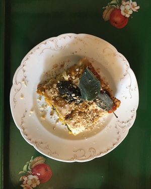 Spinach Pumpkin Lasagne ❤️ at Roswitha & Brigitte 3.0 in Nuremberg