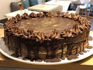 Chocolate tart at Roswitha & Brigitte 3.0 in Nuremberg