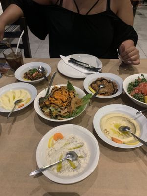   at Zaatar Lebanese Syrian Cuisine in Ayia Napa