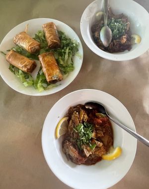   at Zaatar Lebanese Syrian Cuisine in Ayia Napa