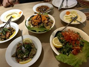   at Zaatar Lebanese Syrian Cuisine in Ayia Napa