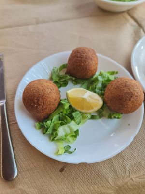 Kibbeh fetter at Zaatar Lebanese Syrian Cuisine in Ayia Napa